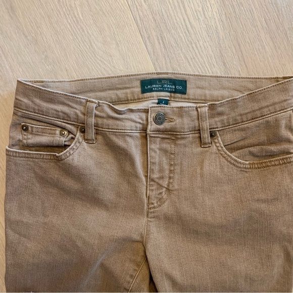 Ralph Lauren Beige Jeans Modern Straight - Picture 7 of 9